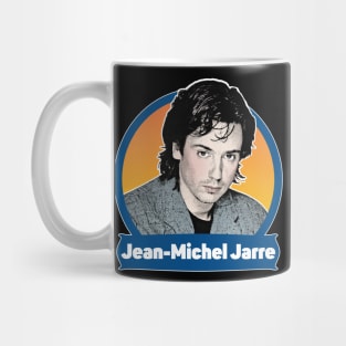 Jean-Michel Jarre / Retro 80s Style Design Mug